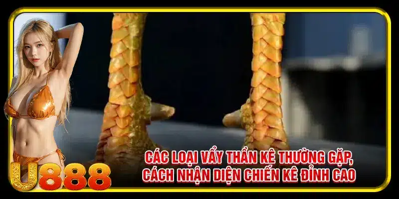 Các loại vẩy gà thần kê thường gặp, cách nhận diện chiến kê đỉnh cao