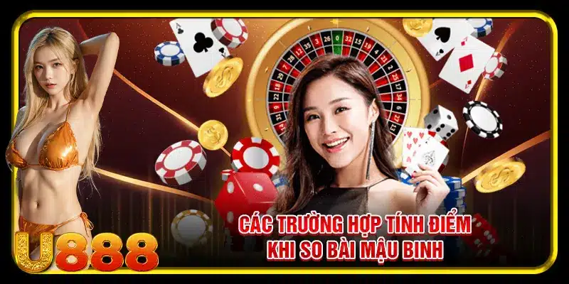 Các trường hợp tính điểm khi so bài mậu binh