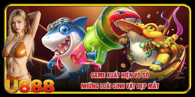 Game xuất hiện vô số những loài sinh vật đẹp mắt