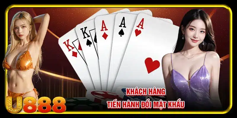 Khách hàng tiến hành đổi mật khẩu